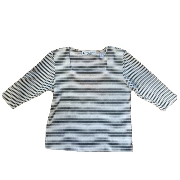 Vintage Marsh Landing Petites Stretch 3/4 Sleeve Tee Size PS - Picture 1 of 3